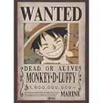 Wanted Luffy Poster