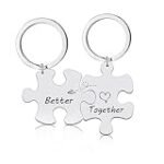 Llavero Puzzle Pareja