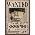 Wanted Zoro Poster